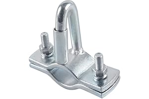 ONTHEMOVE iapyx® Hollandöse Halter Anhängerabreisseil mit Federöse universal Abrissseil Öse Abrreisseil Gabelkopf (Halter)