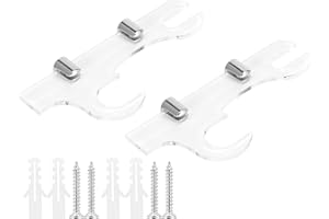 Cikonielf Support d'épée Transparent Support Mural Katana Fourreau Supports Katana Support Affichage Porte-Armes décoration de la Collection à la Maison