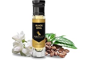 ‎ARABIAN OPULENCE FR49 BLACK OPAL Konzentriertes Parfümöl für Frauen 6ml/15ml Roll-on Flasche Arabische Opulenz Vanille Kaffee süß warm würzig weiß blumig 1