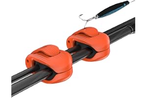 Klämmor För Fiskespön Anti-Slip Klämma | 2 Stycken Fiskespö Hållarklämmor För , Mark, Sjö, Flod, Båt, Kajak, Trolling, Kaj, Fiskare och Sportfiskare