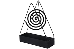 GOODENGFULL Mückenspirale Halter Mückenspiralenhalter Metall Spiral Mücken Spulenhalter Mosquito Coil Holder Moskito Spulenhalter Tragbar Mosquito Coil Holder, für Haus Garten Camping