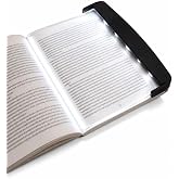 Busstier LED Kitap Okuma Işığı, Kitap Arasına Yerleştirilebilir İnce Okuma Lambası, Gece Okuma ve Seyahat İ&ccedil;in Taşınabilir Ay