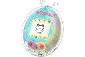 GIOPUEY Funda Compatible con Tamagotchi Original, Alta Transparencia Carcasa, Material de PC Duro Case, Sin Amarillamiento, Sin Decoloración - Transparent