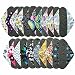 3 Pieces 12 Inch Heavy Flow Charcoal Bamboo Mama Cloth/ Menstrual Pads/ Reusable Sanitary Pads - You Choose 3 Designs From 19 and Send Message to Me