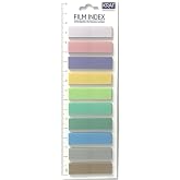 KRAF Film Index Yapışkanlı PP Ayra&ccedil; 12x45mm 10 Pastel Renk X 20 Yaprak 9570454932701