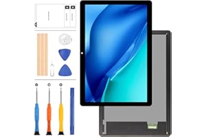 LADYSON Schermo di Ricambio per Huawei MediaPad T5 10 AGS2-W09 AGS2-W19 10,1" Tablet LCD Touch Panel Digitizer Assembly Full Glass Len Riparazione per Huawei MediaPad T5 10 LCD Display con Strumenti (Nero)