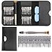 Price comparison product image Precision Screwdriver Set, Migimi Screwdriver Wallet Kit 25 in 1 Portable Repair Opening Tool for iPhone 7, 7s ,8, 8 Plus, PC, Laptop, Tablet , iPad, Watch etc.