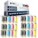 Produktbild 30x kompatible Tintenpatronen für Epson Workforce WF 2530 WF Workforce WF 2540 WF Black Cyan Magenta Yellow BK C M Y Eco Pro Serie Sparset