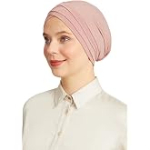 İhvan Online &Ccedil;apraz 3 Bantlı &Ccedil;ift Taraflı Tesett&uuml;r Bone Pembe