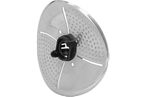 Akozon Coprilama Originale TM6 Bimby, Coprilama per Macchina da Testata Inossidabile Protettiva per Bimby TM5 TM6 TM31 Lade Steel Cutter