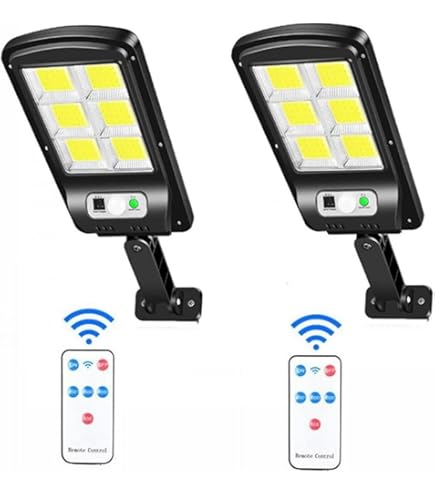4 Lampioni Solari Da Esterno Con 213 LED E Sensore Di Movimento: IP65 Impermeabili Per Giardino E Balcone - 5