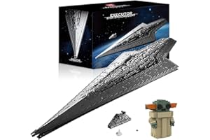 KEAYO Technik Sternenzerstörer Modell, Mould King 13134, 7588 Teile Groß UCS Super Star Destroyer MOC Klemmbausteine Bauset Kompatibel mit Lego Sternenzerstörer