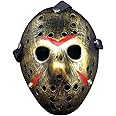 Wen XinRong Jason Mask Halloween Costume Horror Mask Cosplay Costume Mask Party Masquerade Props Mask