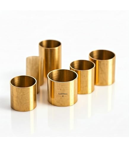 PATIKIL Distanziali In Ottone M6, 5pz Distanziali Metallici In Ottone 6mm ID X 10mm OD X 16mm L, Distanziali A Vite Per Bulloni 1/4 Pollice O M6