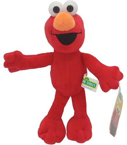 Sesamstraße Elmo Plüschtier 42 Cm - Offizielles Lizenzprodukt, Kuschelweich