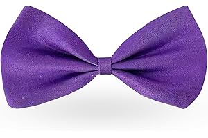 FATASH Kids Bow Tie for Boys, Silk Satin Pre-Tied Bowtie, Adjustable Neck Bow Tie, Classic Solid Color Bowtie Suitable For Birthday Party, Wedding