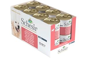 Schesir Nourriture Humide pour Chien, Poulet et Carotte - Paquet de 16 x 285 g - Total : 4560 g