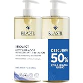 Rilastil Xerolact Protective Cleansing Oil | Aceite de Arroz, Almendras, Antipicor, Piel Muy Seca, At&oacute;pica, Apto Beb&eacute;s, Ni&ntilde;os