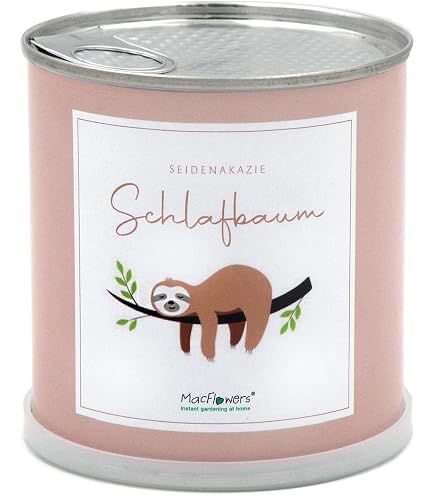 MacFlowers Olivenbaum Anzuchtset | Ein mitwachsender Begleiter frs Leben  | Zur Geburt | Geschenk in ser instant gardening Blumendose Taufe :  Amazon.de: Garten