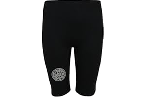 TWO BARE FEET Kids HERITAGE 3mm Wetsuit Shorts Surf Neoprene Junior Water Sport Boys Girls Shorts (Black, L)