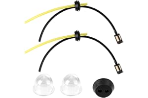 OWNKIM 5 Stück Benzinfilter Kit Benzinschlauch Dichtung, Benzinschlauch Motorsense Benzinfilter Ersatzteile Kit, Hochwertiges Benzinfilter-Kit für Motorsensen, Erdbohrer, Heckenscheren und Hochentaster