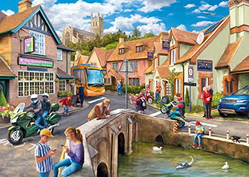 Preisvergleich Produktbild Gibsons Then and Now Puzzle, 2 x 500 Teile