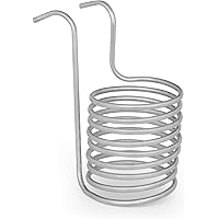 Klarstein Chiller Eintauchkühler - Wasserkühlspirale, Würzekühler, schnelle Abkühlung der Biermaische, 100 °C auf…