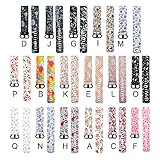 Altsommer Blume Armband für Fitbit Charge 3 Weiches Silikon mit Wasserdicht Blume Armband Muster Serie,Bunt Silikon Sportarmband die Vielfalt der Muster für Damen,Größe: Groß (O)