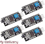 i2c lcd adapter module ✔️ Mit seinen kompakten Maßen von (LxBxH): 52 x 19 x 14 mm ist der Adapter sehr einfach zu installieren und findet in unzähligen ihrer Arduino Projekte Platz und Verwendung. Die AZDelivery I2C Interface ist ein großartiger LCD Serial Adapter, der perfekt mit 16x2 und 20x4 Displays kompatibel ist.