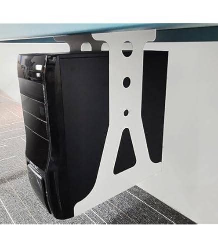 Supporto Sottoscrivania Per PC - Staffa Regolabile In Acciaio - Foto 5