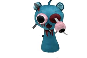 Super JAKES Sprunki Plush, Sprunki Game Plush Toys,Soft Stuffed Animal Pillow Figure Doll Christmas Birthday Gifts for Adult Kids (Blue-C)