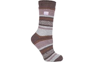 HEAT HOLDERS - Mujer Colores Rayas Fantasia Calcetines Termicos Gordos para Invierno
