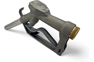 PIUSI Pistola Manuale per Gasolio, Biodiesel e Olio con Portata fino a 120 litri/minuto, Attacco 1" BSP, Diametro uscita becco 25 mm | Self 2000 F00641130