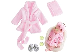 Xanewza Neonato Fotografia Puntelli, Bianco Vestiti Baby Photoshoot, Costume Neonato Telo da Bagno Vestito con Pantofole e Cetriolo, Prop Outfit per 0-6 mesi