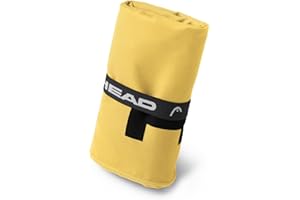 OSAMA HOME HEAD Active ręcznik z mikrofibry z elastycznym, ręcznikiem, fitness, miękki, szybkoschnący, szybkoschnący, ręczniki łazienkowe, oszczędność miejsca podczas podróży 40 x 60, Sunny Yellow