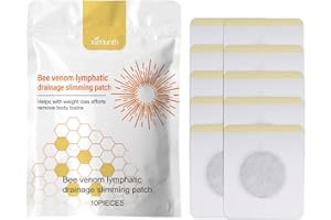 YAOTIYUUMI Bienengift- Lymphdrainage Pflaster, Bienengift Lymphdrainage Schlankheitspflaster,10 pcs (1)