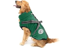 Snugget Hundemantel für Kleine Hunde Wasserdicht,Hundemantel mit Geschirr, Winterjacken & Wintermäntel für Hunde,Hundejacke für den Winter, Geeignet für Kleine, Mittelgroße und Große Hunde