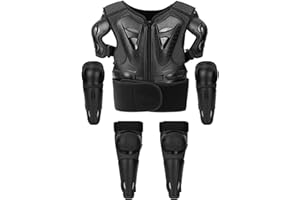 GÉNÉRIQUE Équipement D'équitation pour Enfant - Équipement De Motos Tout-Terrain pour, Équipement De Protection De Moto Réglable, Ensemble De Protection