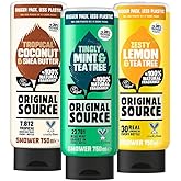 Original Source Original Source Coconut And Shea Butter Shower Gel 100 Percent Natural Fragrance Vegan Cruelty Free Paraben Free Bulk Buy Pack Of 6 X 500 Ml | Best Price UAE | Dubai, Abu Dhabi