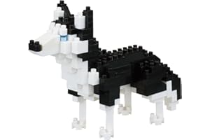 nanoblock NBC264 Dogs Siberian Husky, Multi
