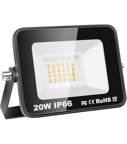 Bwaliffury LED Strahler 20W Mit Bewegungsmelder - IP66 Außenstrahler