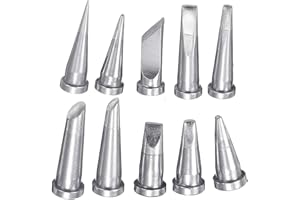 Werse Lot de 10 pointes de fer à souder pour Weller WSD81 WSP80 WD1000 WP80 LT