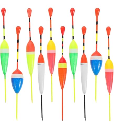 Galleggianti Da Pesca In Legno Balsa - Set Per Trota, 1g, Ideali Per Pesca In Acque Dolci - Foto 10