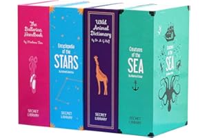 332PAGEANN Creative Mini Home Mot de Passcode libro caja fuerte hucha para niños y adultos, caja fuerte de ahorro de tarro de caja, caja de dinero seguro con cerradura de combinación