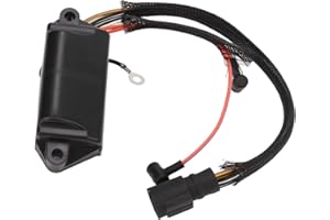 TBEST CDI Electronics Power Pack, Alimentatore Fuoribordo 396141 582281 582285 Sostituzione per 5hp 2cyl Elect Avvio Manuale