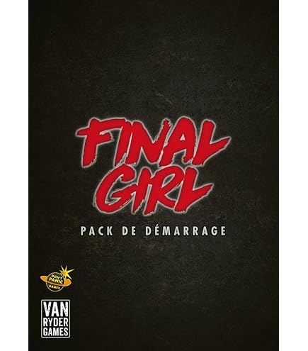 Don't Panic Games - Final Girl Saison 2 - Long Métrage 10 - Hurlements Dans les Ténèbres - Jeu de Société Solo - Dés et Gestion de Main - Décision Stratégiques