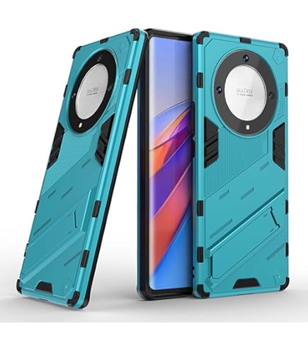 Custodia Silicone Per HONOR Magic5 Lite 5G - Design Slim, Antiscivolo, Colore Blu Zaffiro - Foto 5