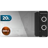 Cecotec ProClean 3140 Mirror 20 Litre Microwave, 700 W with 6 Levels, Grill 800W, Ready2Clean Coating for Better Cleaning, 3D