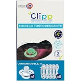 CLIPP Kit &ndash; Phosphorescent Weaning Pacifier + 5 Weaning Rings for Progressive Abandonment &ndash; Stages, Easy and Gradual Weaning