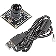 Arducam 16MP Wide Angle USB Camera for Laptop, 1/2.8" CMOS IMX298 Mini UVC USB2.0 4K Video Webcam with Microphone, with 3.3ft/1m Cable